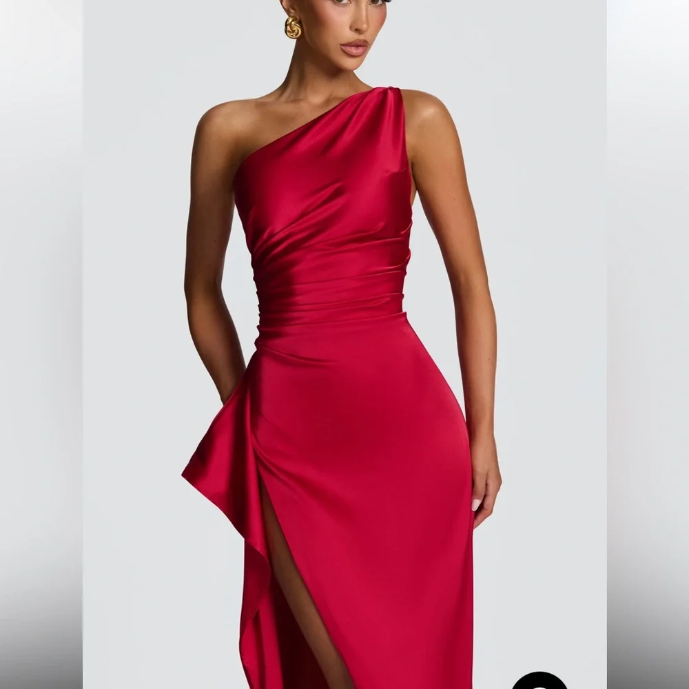 BABYBOO ARIEL MAXI DRESS - RED - Picture 4 of 11